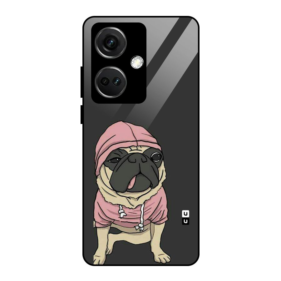 Pug Swag Glass Back Case for OnePlus Nord CE 3 5G