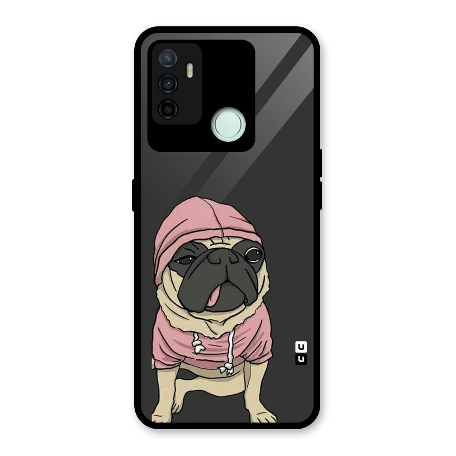 Pug Swag Glass Back Case for Oppo A53