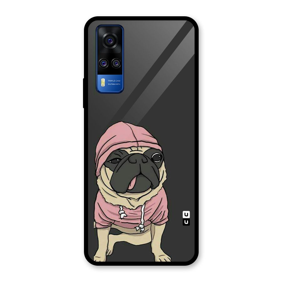 Pug Swag Glass Back Case for Vivo Y31