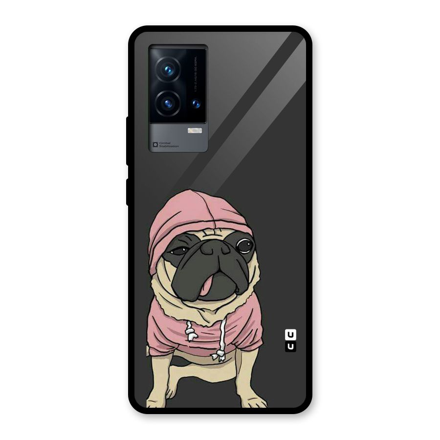 Pug Swag Glass Back Case for iQOO 9 5G