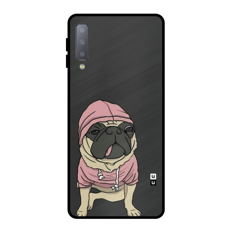 Pug Swag Metal Back Case for Galaxy A7 (2018)