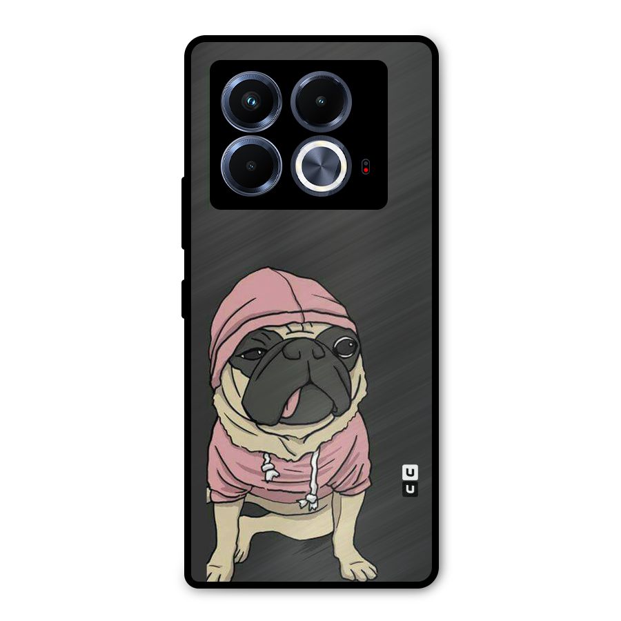 Pug Swag Metal Back Case for Infinix Note 40 5G