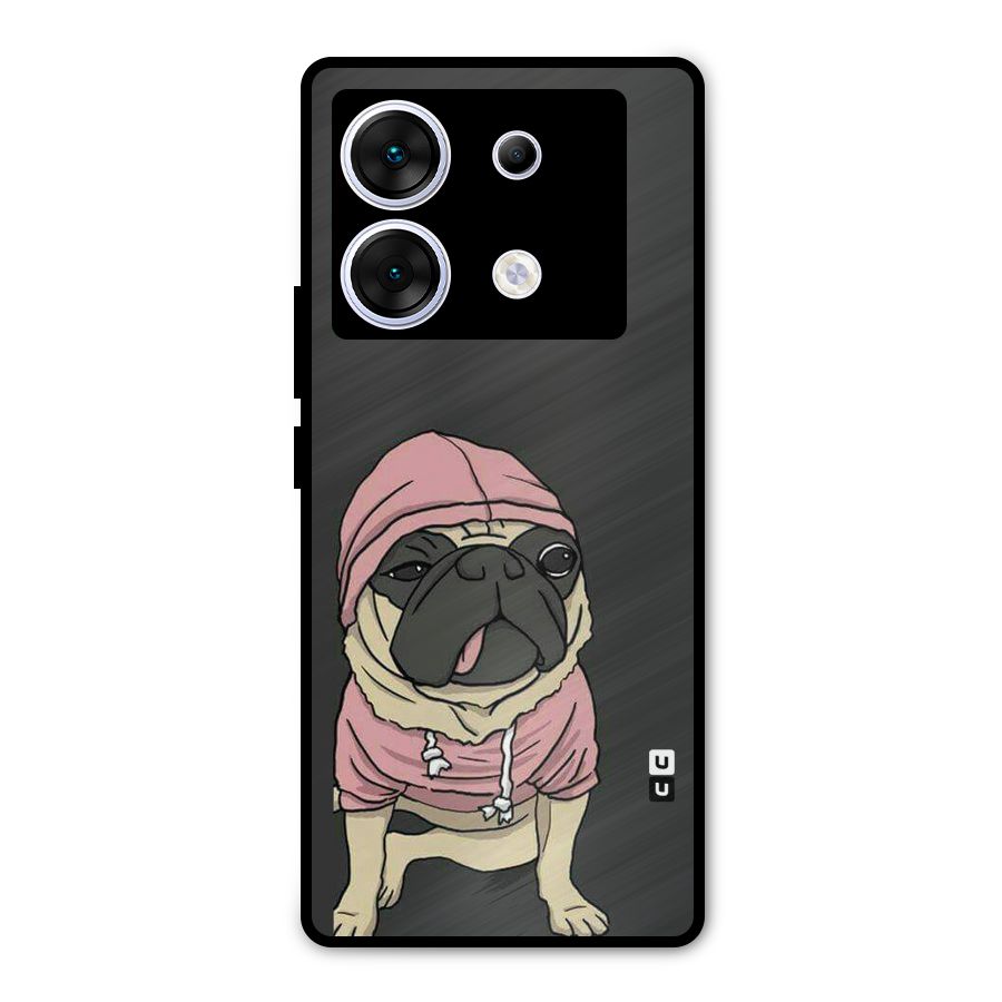 Pug Swag Metal Back Case for Infinix Zero 30 5G