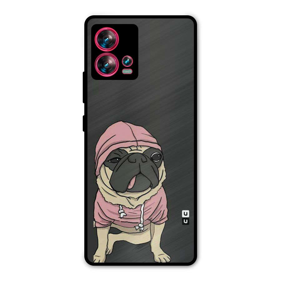 Pug Swag Metal Back Case for Motorola Edge 30 Fusion