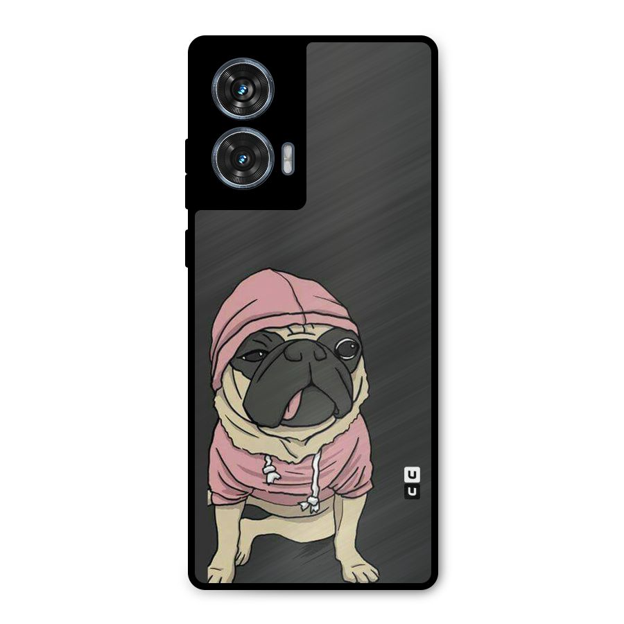 Pug Swag Metal Back Case for Motorola Edge 50 Fusion