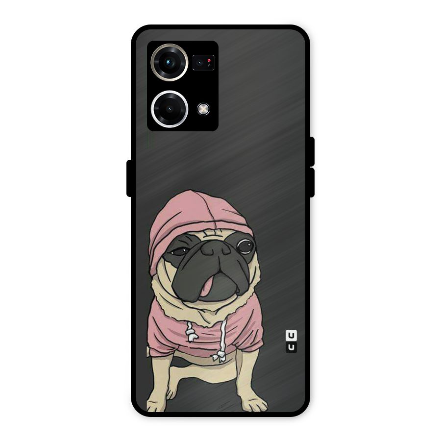 Pug Swag Metal Back Case for Oppo F21s Pro 4G