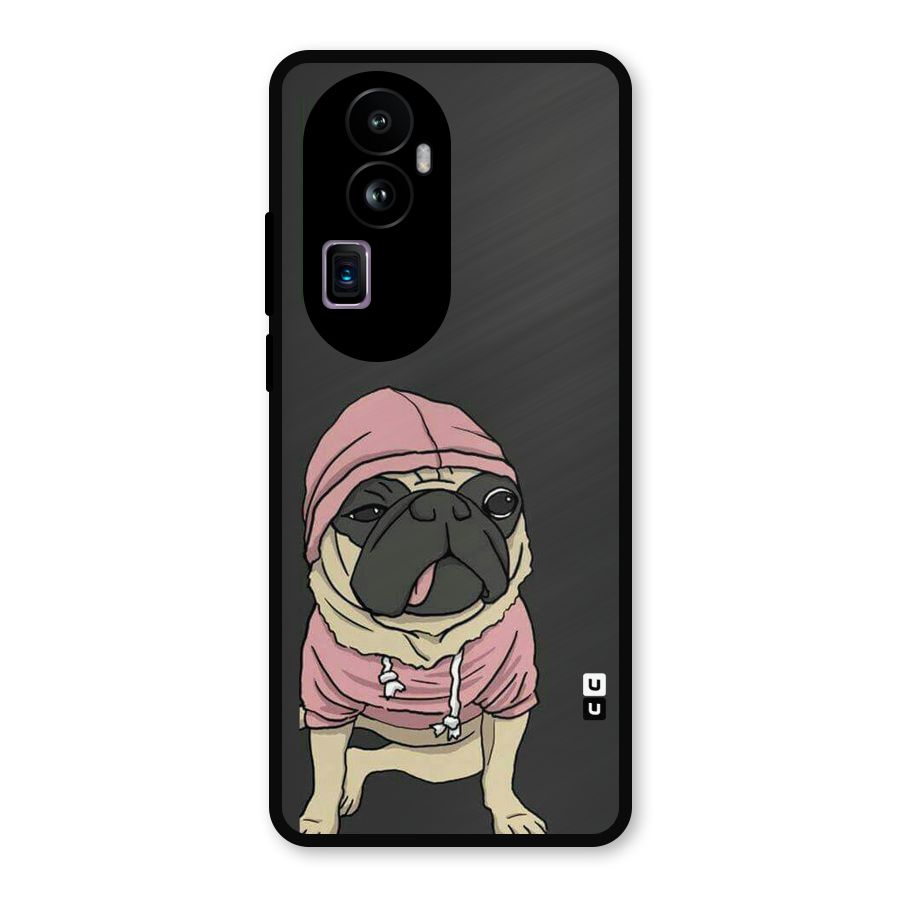Pug Swag Metal Back Case for Oppo Reno10 Pro Plus