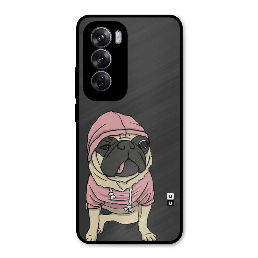 Pug Swag Metal Back Case for Oppo Reno12 Pro