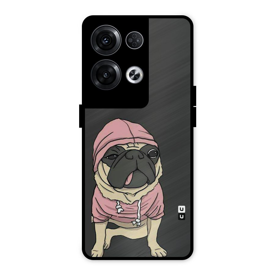 Pug Swag Metal Back Case for Oppo Reno8 Pro 5G