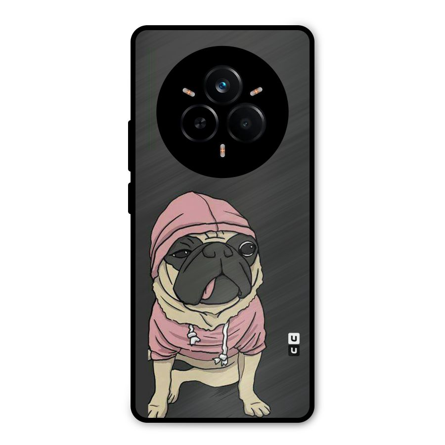 Pug Swag Metal Back Case for Realme 14 Pro