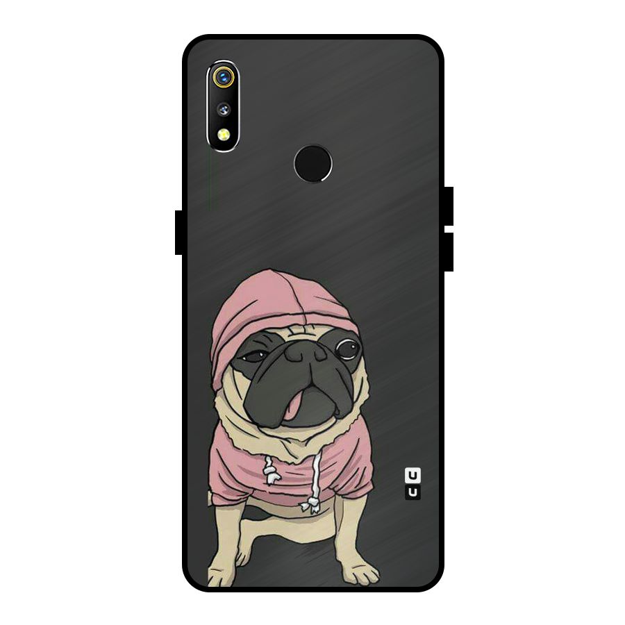 Pug Swag Metal Back Case for Realme 3