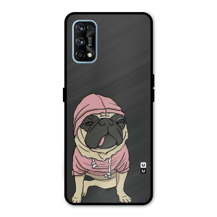 Pug Swag Metal Back Case for Realme 7 Pro