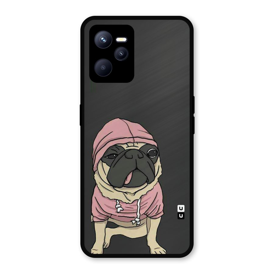 Pug Swag Metal Back Case for Realme C35