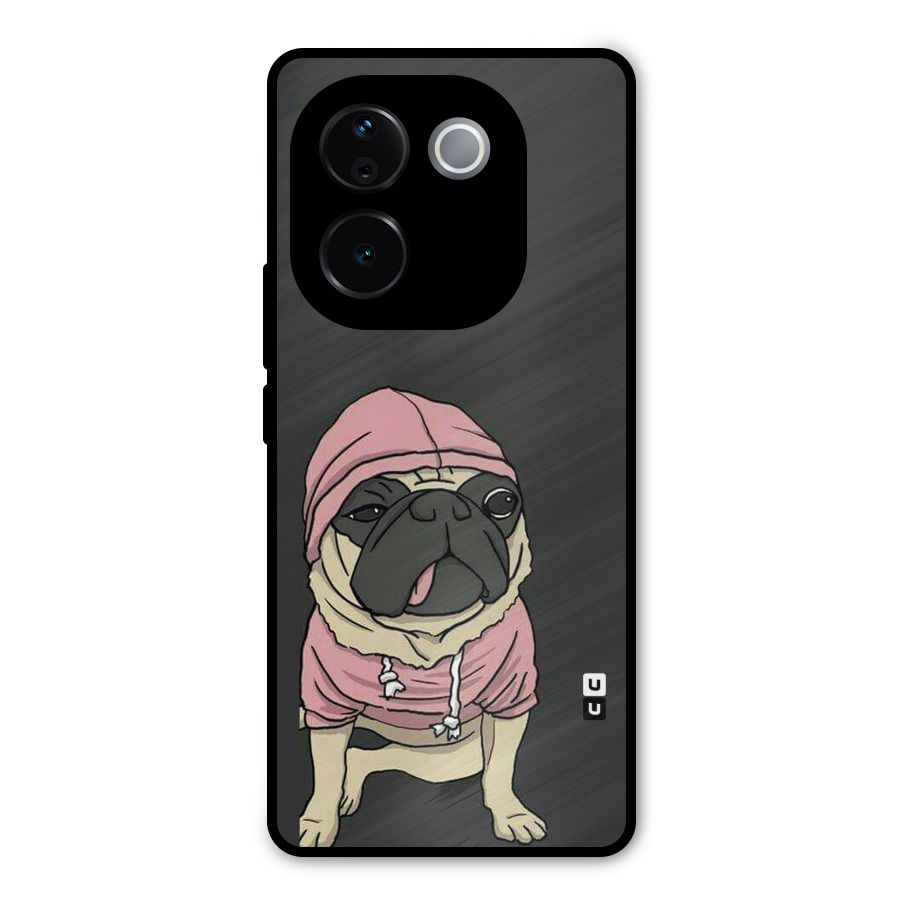 Pug Swag Metal Back Case for Vivo T3 Pro