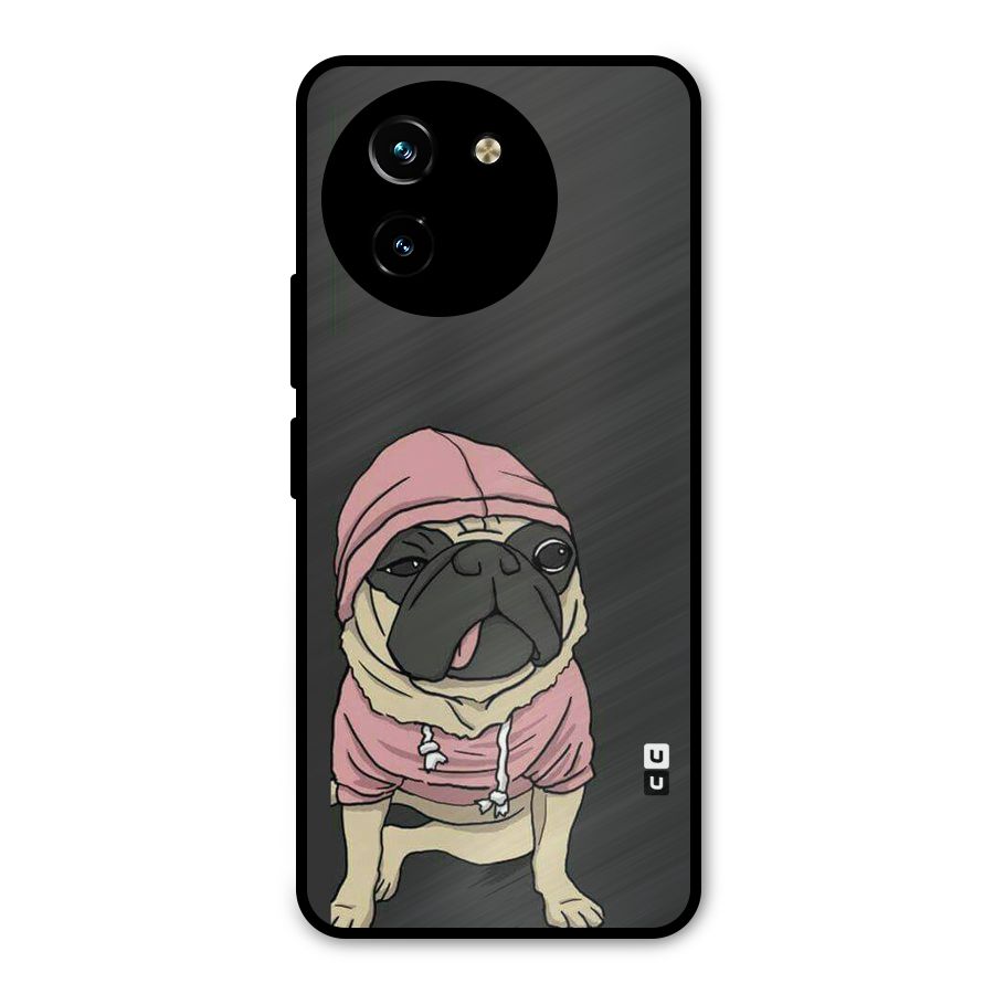 Pug Swag Metal Back Case for Vivo T3x