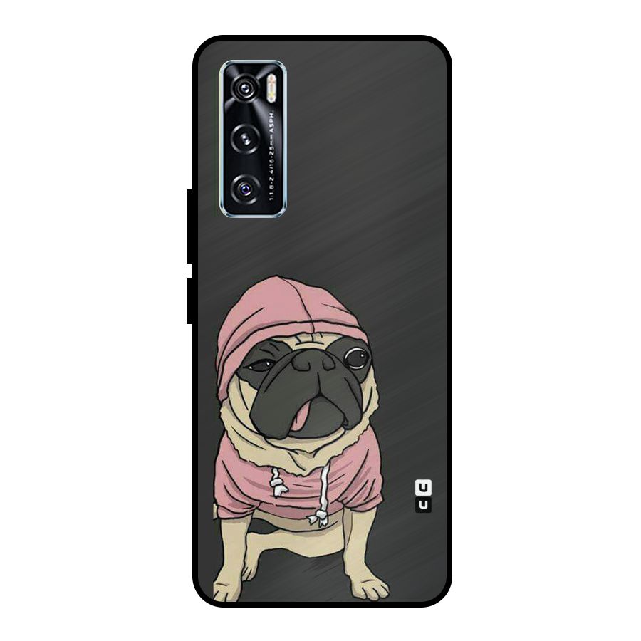 Pug Swag Metal Back Case for Vivo V20 SE