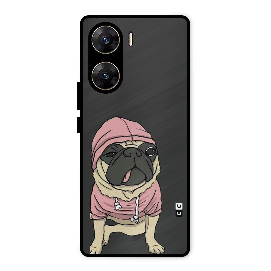 Pug Swag Metal Back Case for Vivo V29e