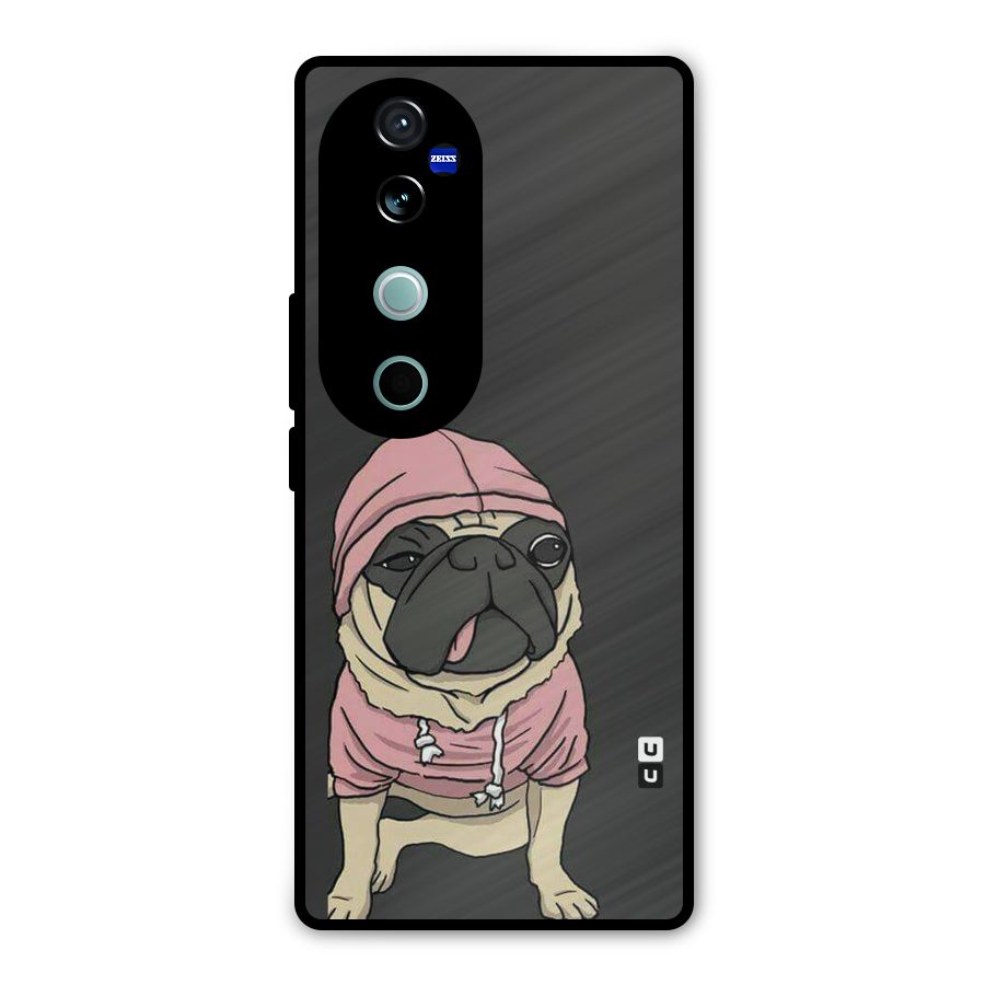Pug Swag Metal Back Case for Vivo V40