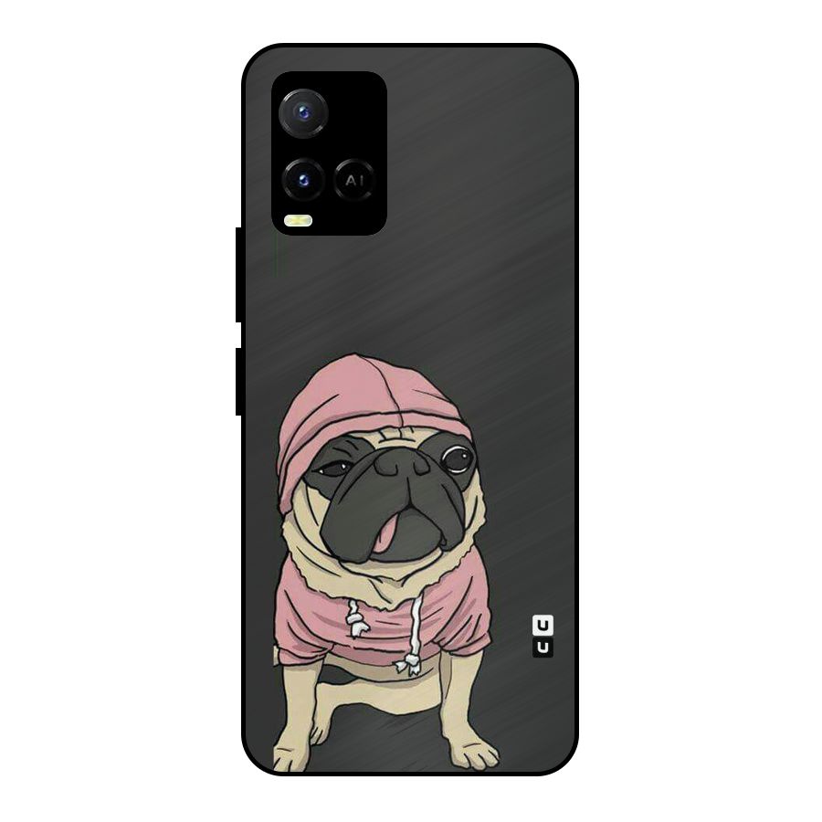 Pug Swag Metal Back Case for Vivo Y21