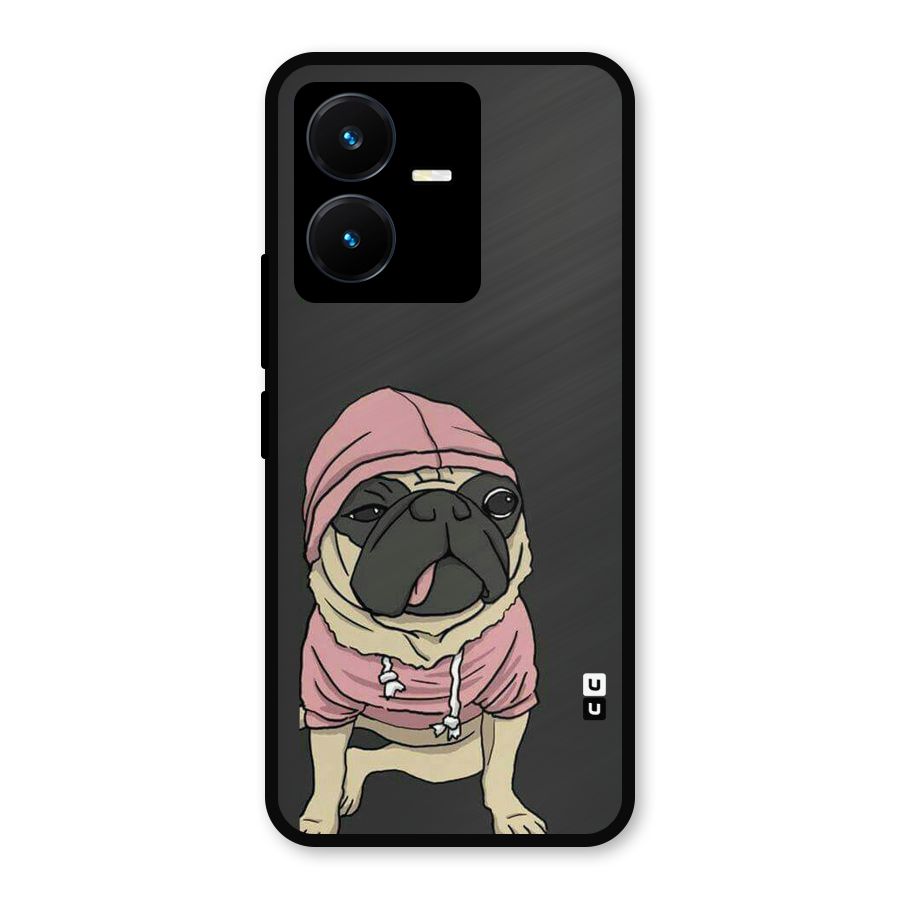 Pug Swag Metal Back Case for Vivo Y22