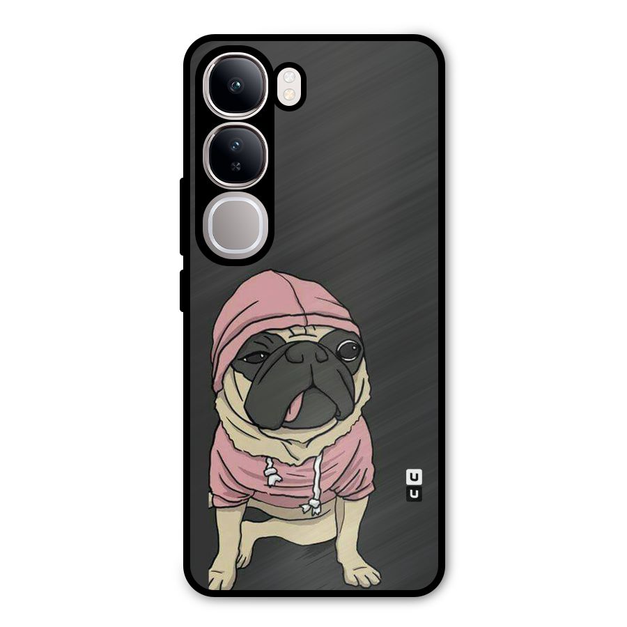 Pug Swag Metal Back Case for Vivo Y300