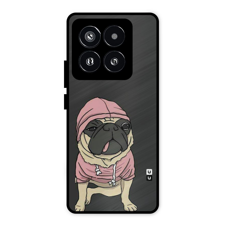 Pug Swag Metal Back Case for Xiaomi 14 Pro