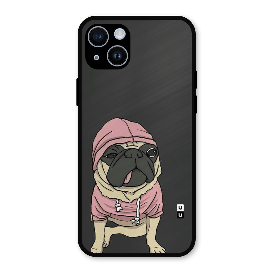 Pug Swag Metal Back Case for iPhone 14