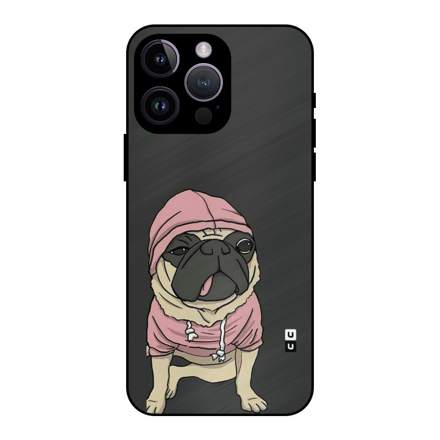 Pug Swag Metal Back Case for iPhone 14 Pro Max