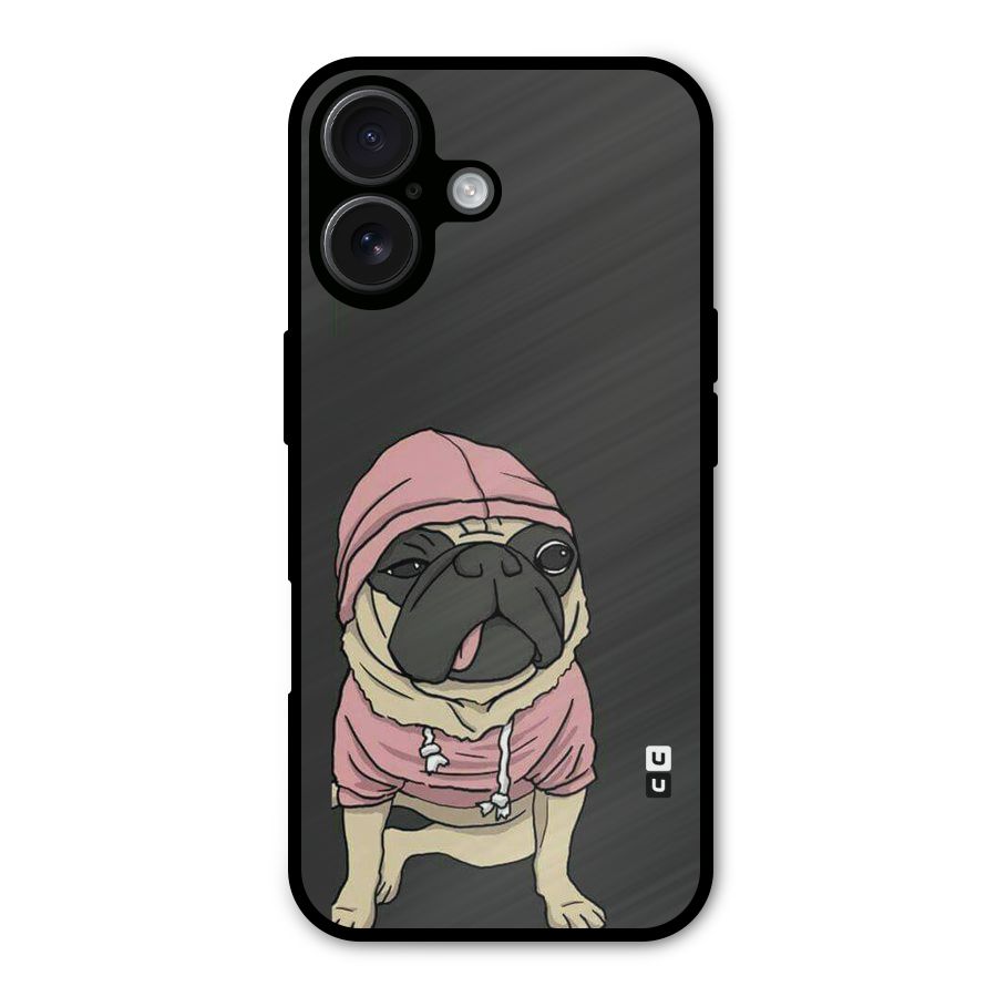 Pug Swag Metal Back Case for iPhone 16