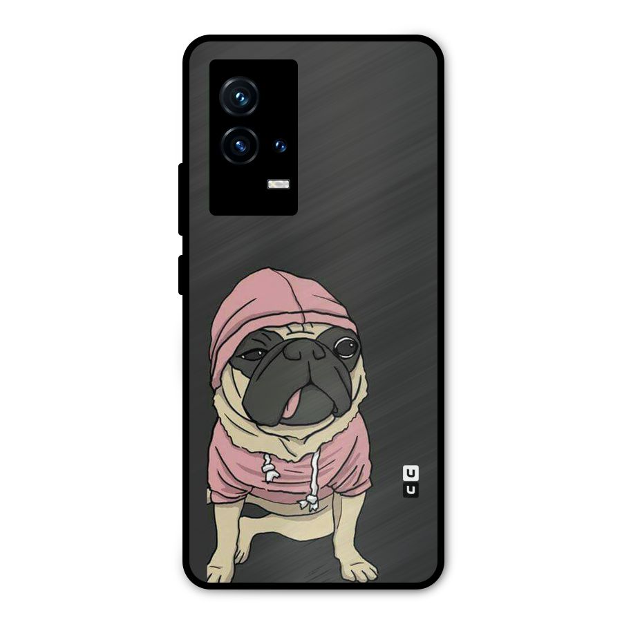 Pug Swag Metal Back Case for iQOO 9 5G
