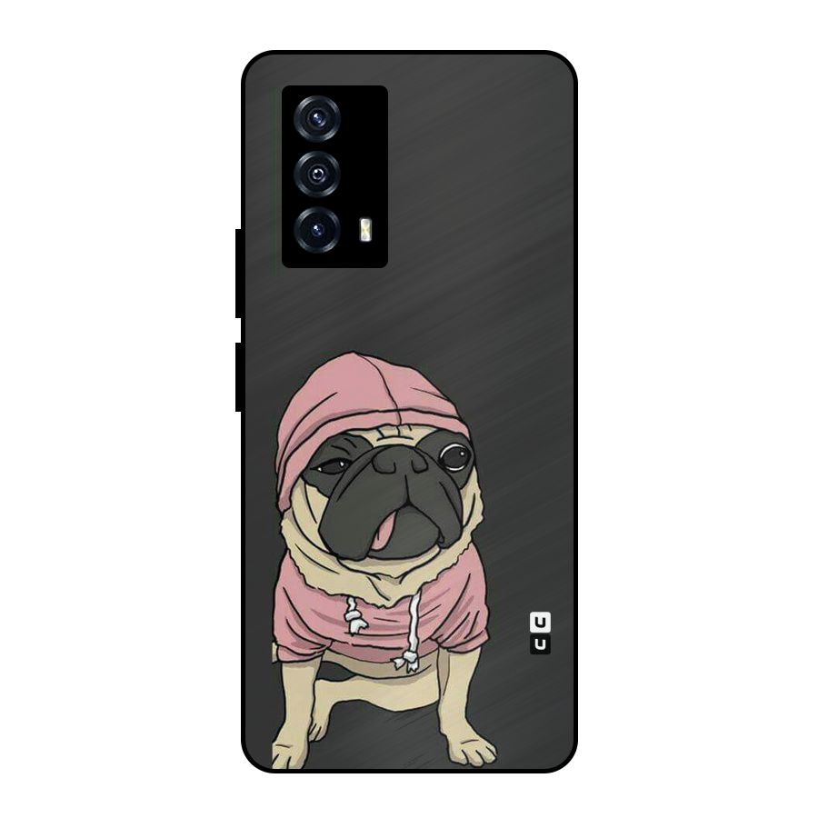 Pug Swag Metal Back Case for iQOO Z5