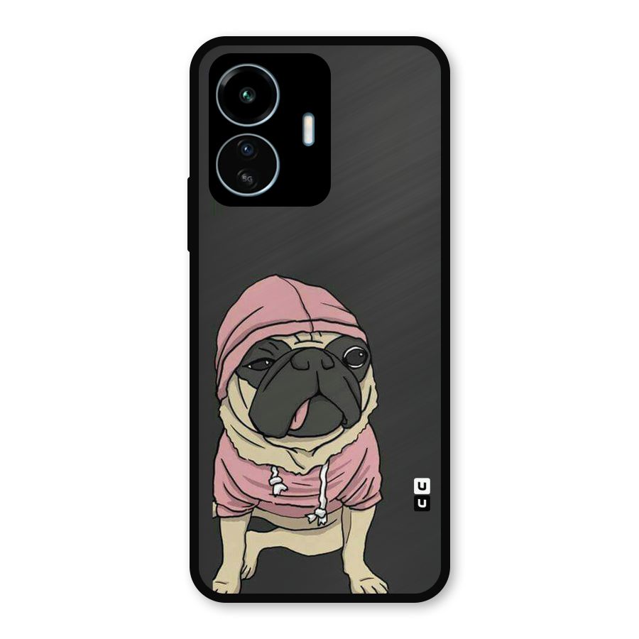Pug Swag Metal Back Case for vivo iQOO Z6 Lite 5G