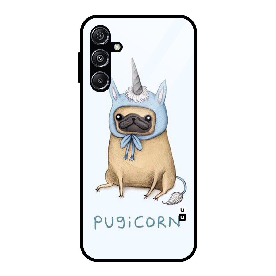 Pugicorn Glass Back Case for Galaxy M34 5G