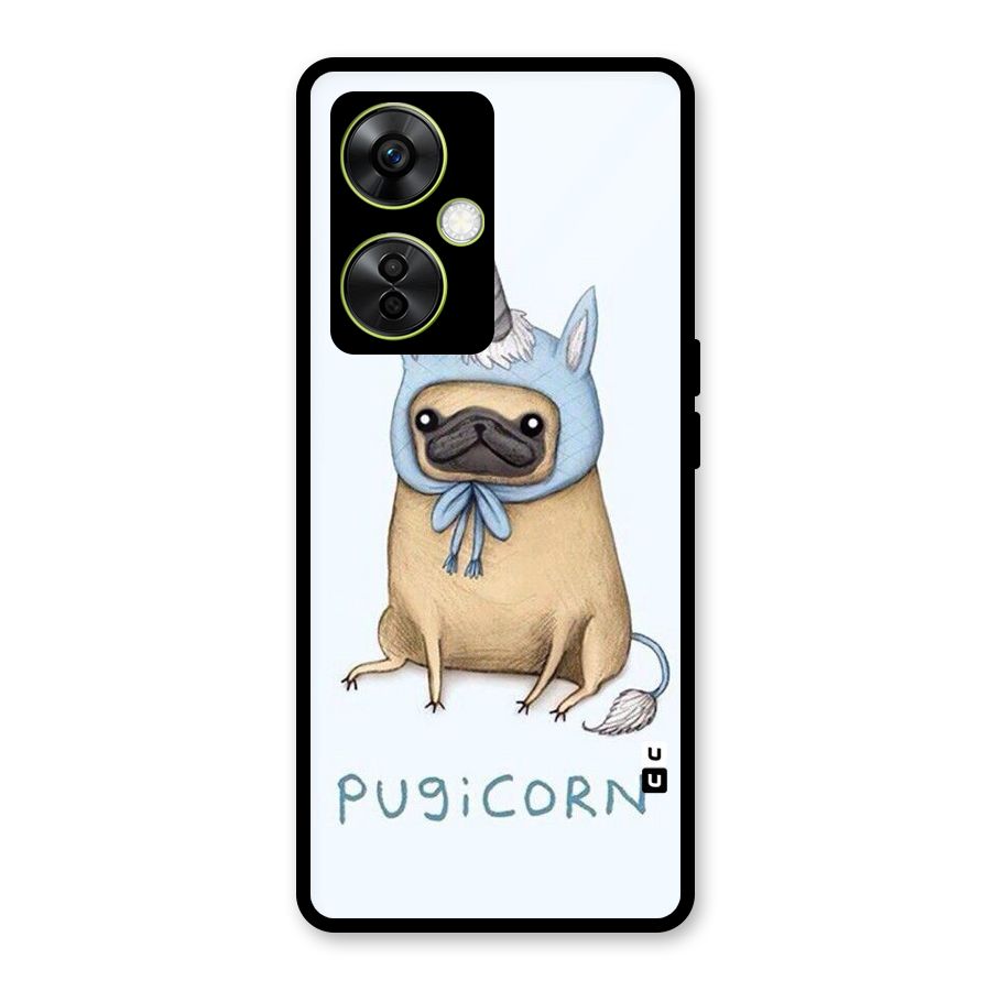 Pugicorn Glass Back Case for OnePlus Nord CE 3 Lite