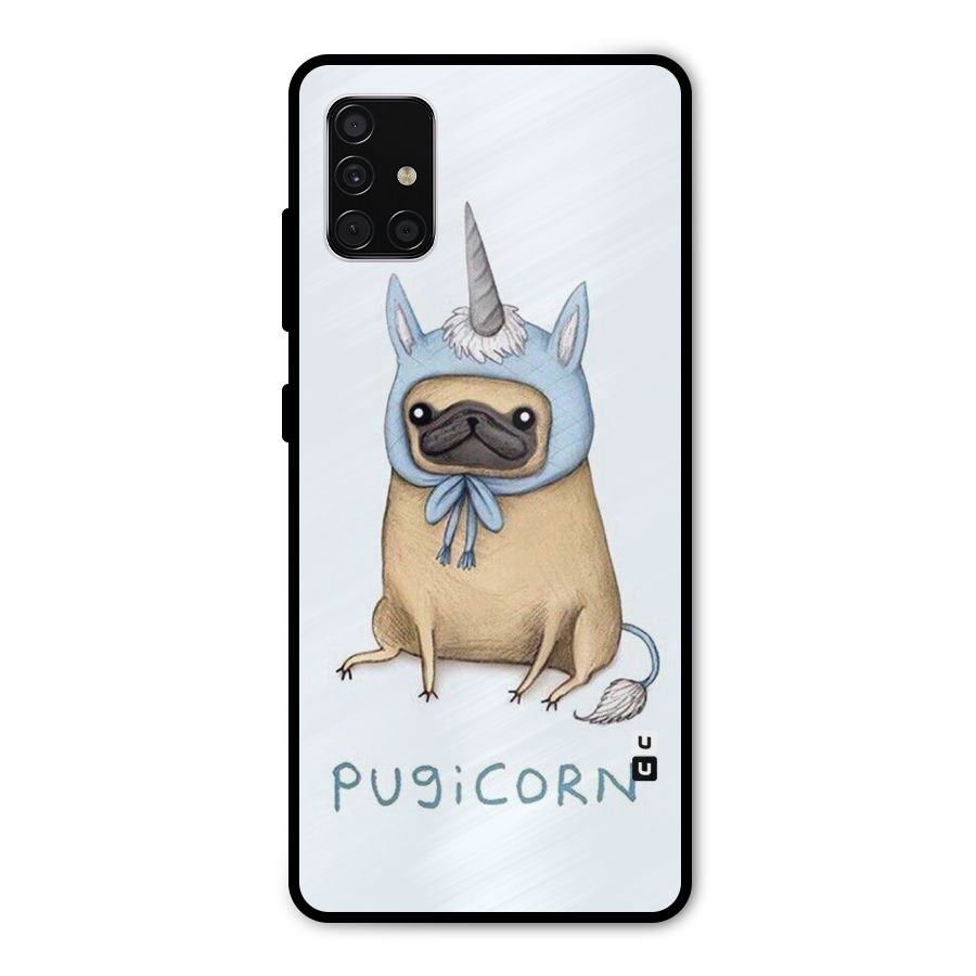 Pugicorn Metal Back Case for Galaxy A51