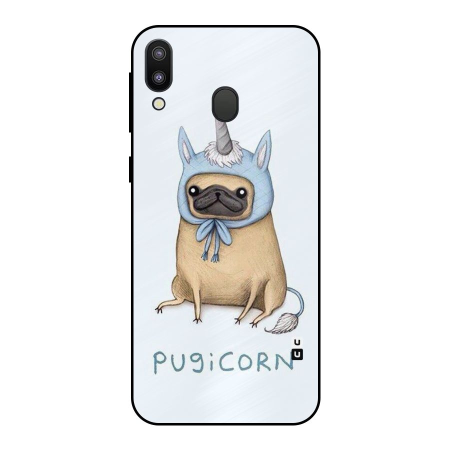 Pugicorn Metal Back Case for Galaxy M20