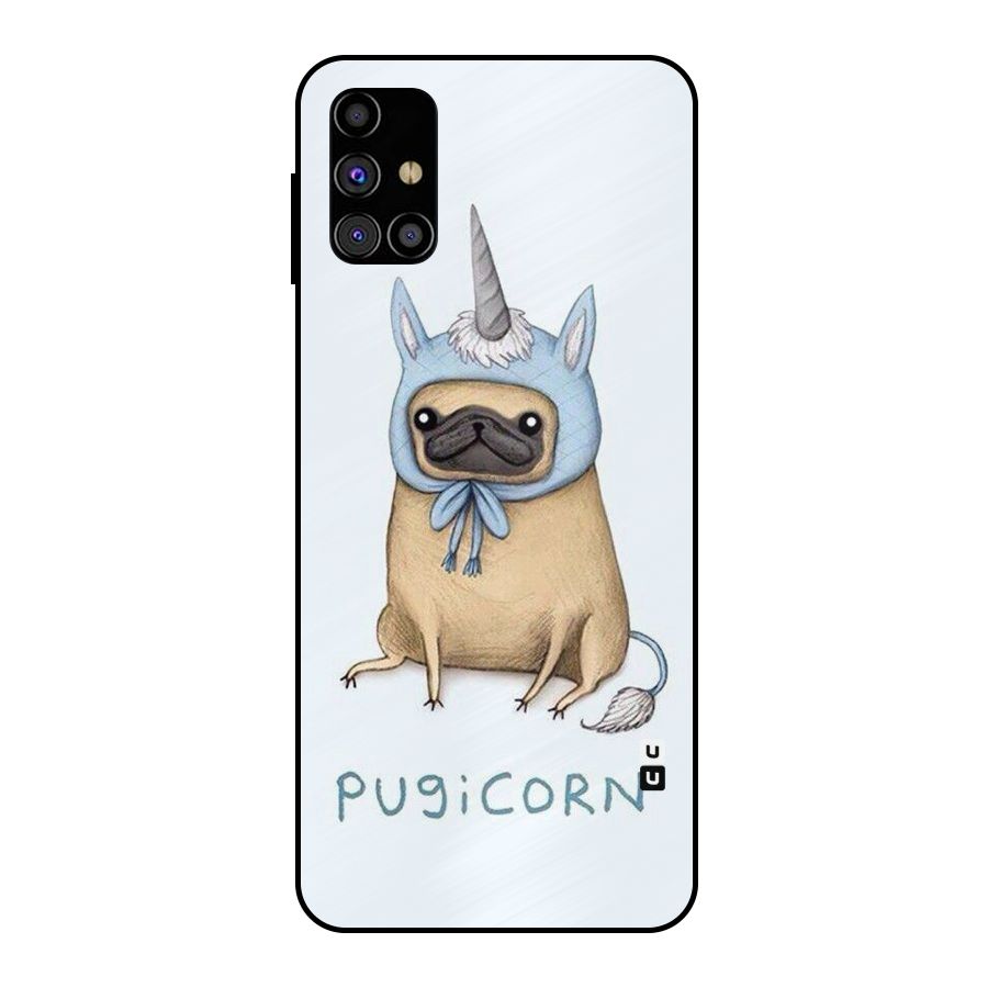 Pugicorn Metal Back Case for Galaxy M31s