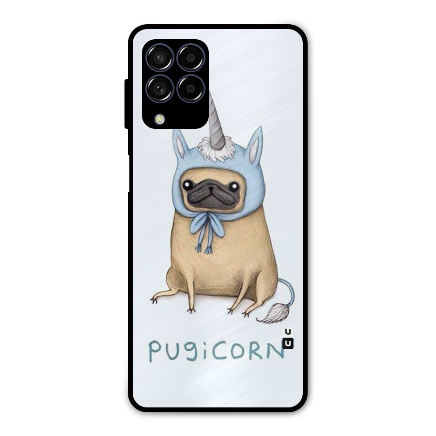 Pugicorn Metal Back Case for Galaxy M53 5G