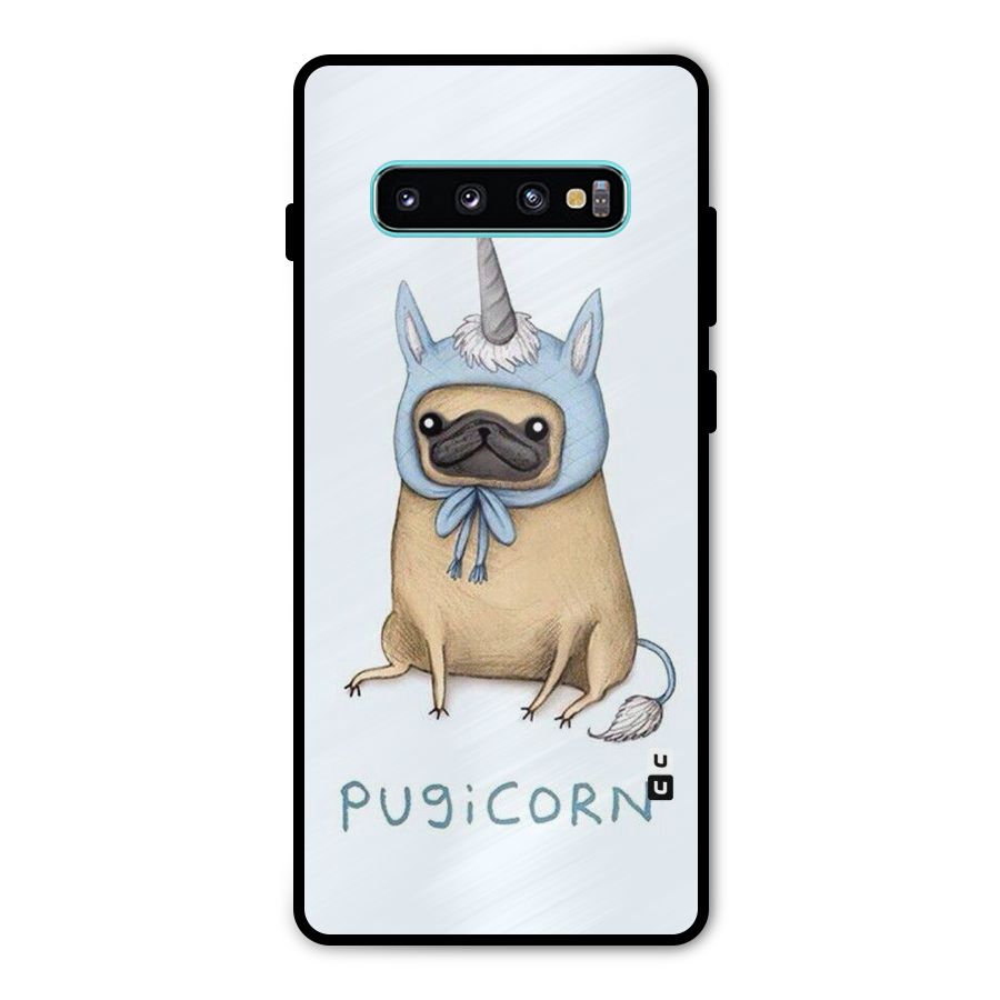 Pugicorn Metal Back Case for Galaxy S10 Plus