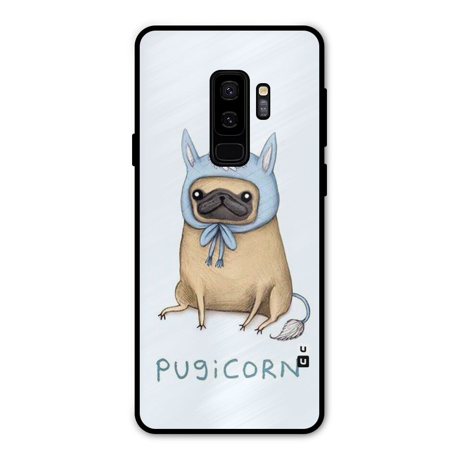 Pugicorn Metal Back Case for Galaxy S9 Plus