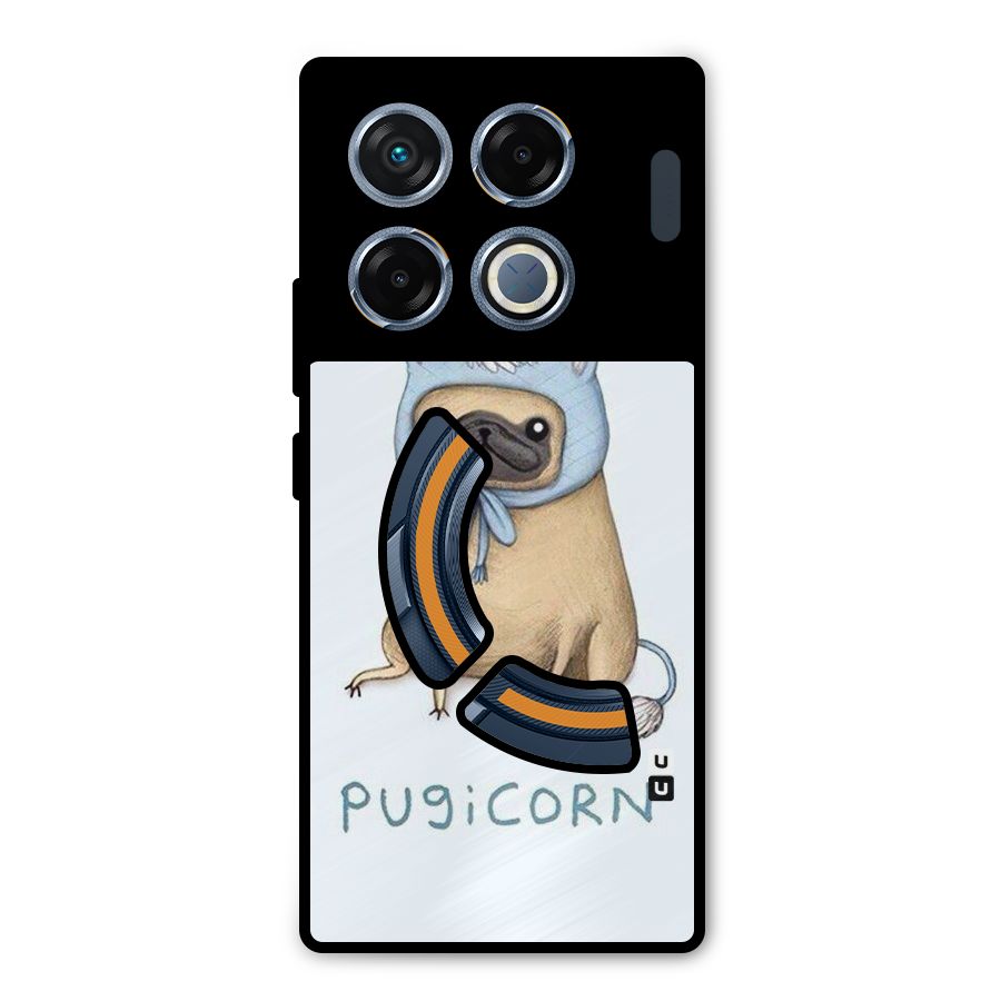 Pugicorn Metal Back Case for Infinix GT 20 Pro