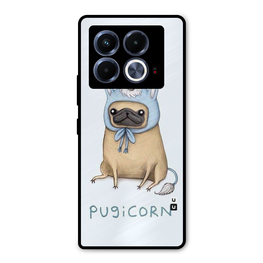 Pugicorn Metal Back Case for Infinix Note 40 5G