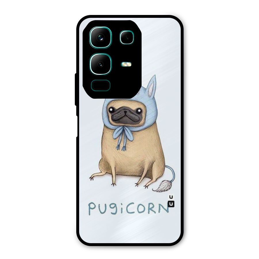 Pugicorn Metal Back Case for Infinix Note 50x