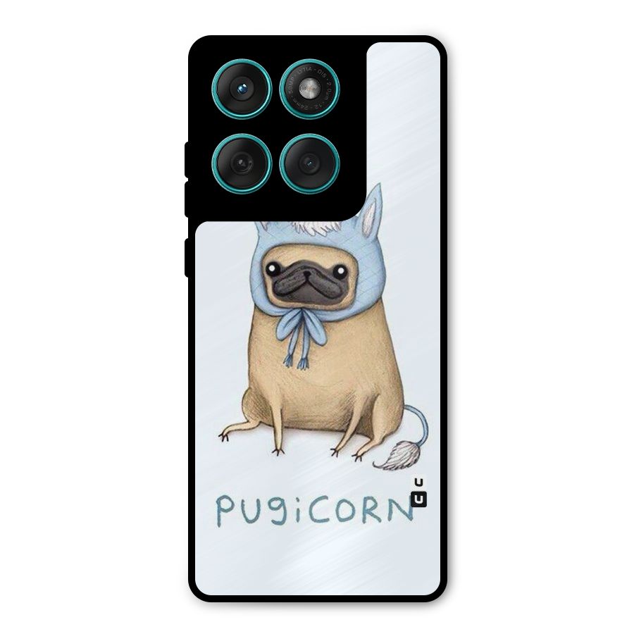 Pugicorn Metal Back Case for Motorola Edge 60 Fusion