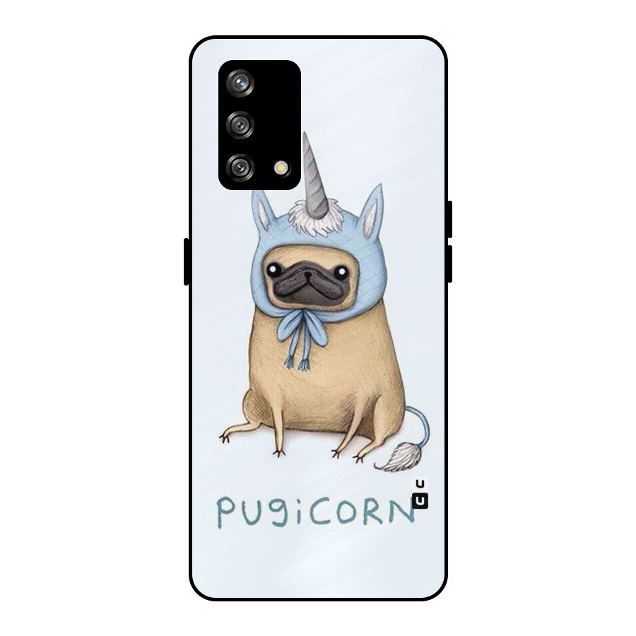 Pugicorn Metal Back Case for Oppo F19