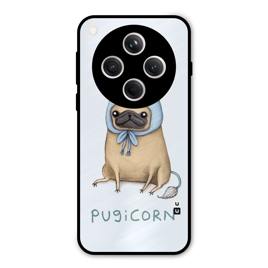Pugicorn Metal Back Case for Oppo Find X8