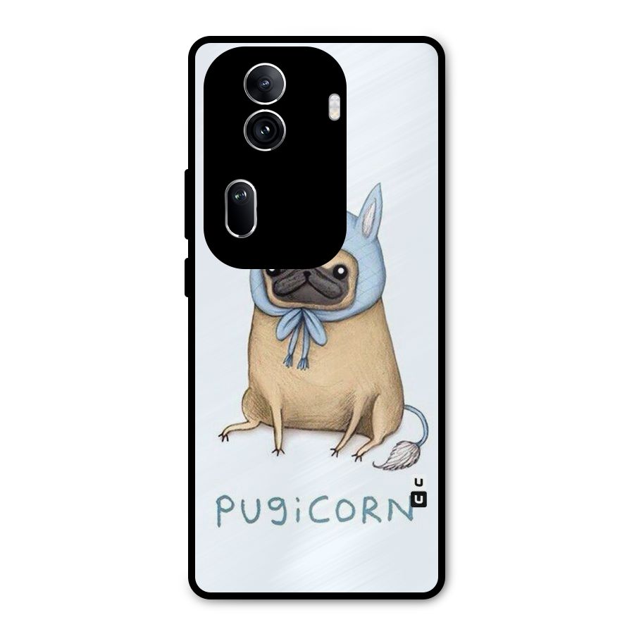 Pugicorn Metal Back Case for Oppo Reno11 Pro 5G
