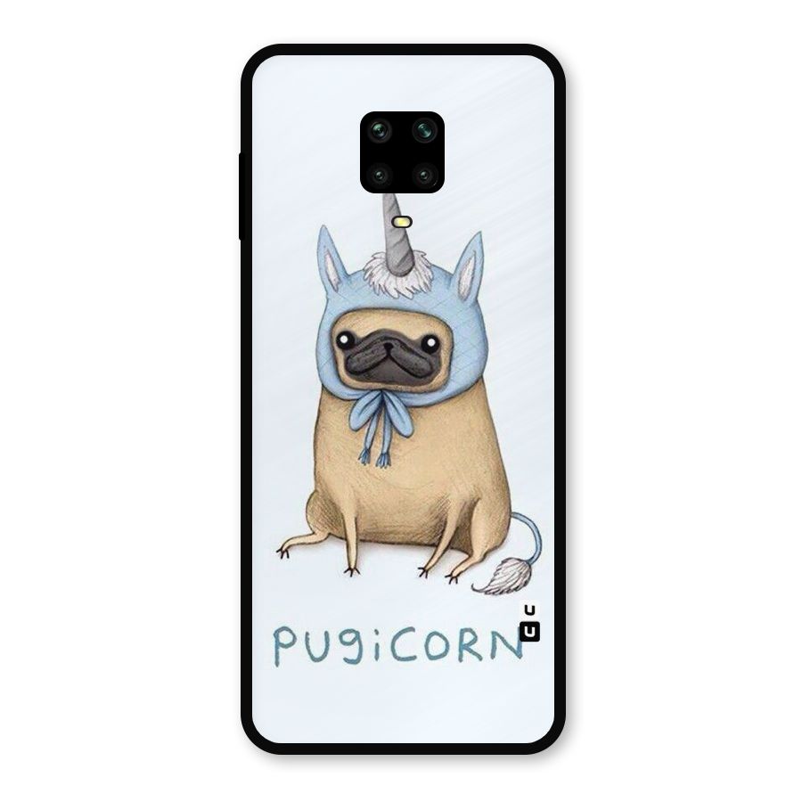 Pugicorn Metal Back Case for Poco M2