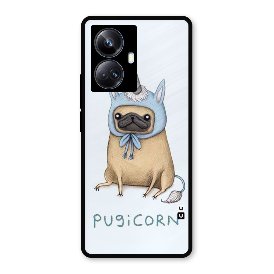 Pugicorn Metal Back Case for Realme 10 Pro Plus