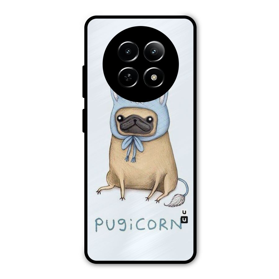 Pugicorn Metal Back Case for Realme 12 5G